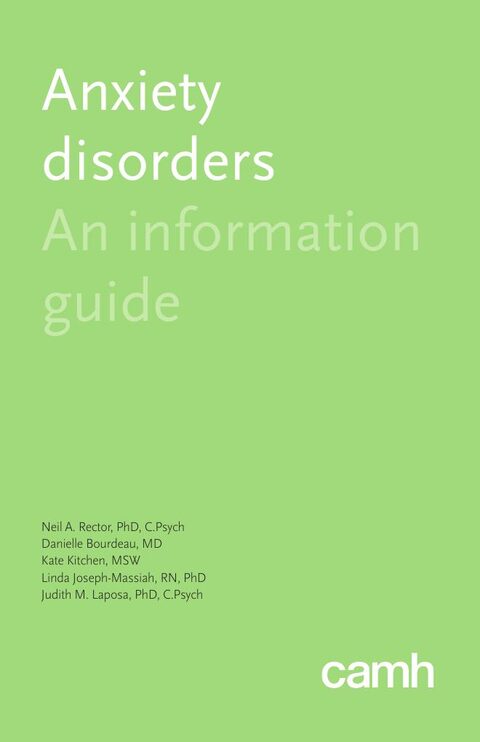 First page preview of Anxiety Disorders: An Information Guide